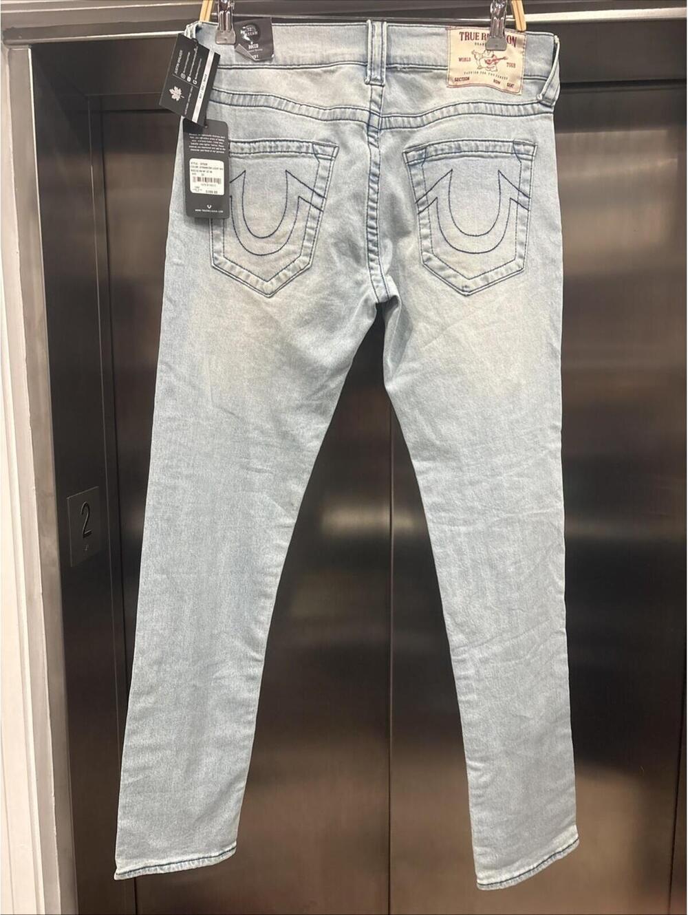NWT True Religion Rocco Men's 31x32 Jeans Relaxed skinny jns